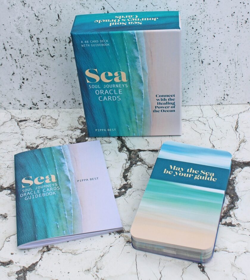 Sea Soul Journeys Oracle Cards Inside the Box