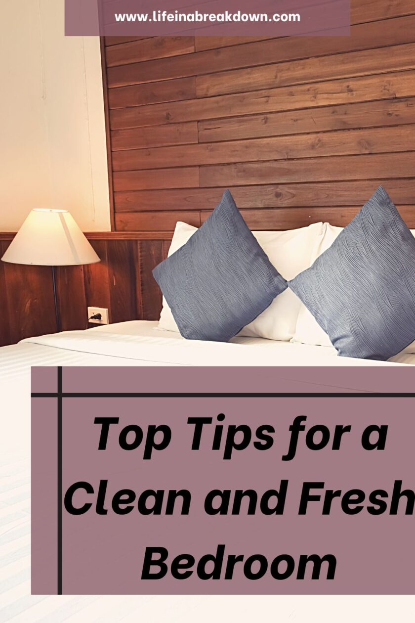 Are you looking for some simple tips to help your bedroom stay feeling clean and fresh? Then here are some which might help you do just that.