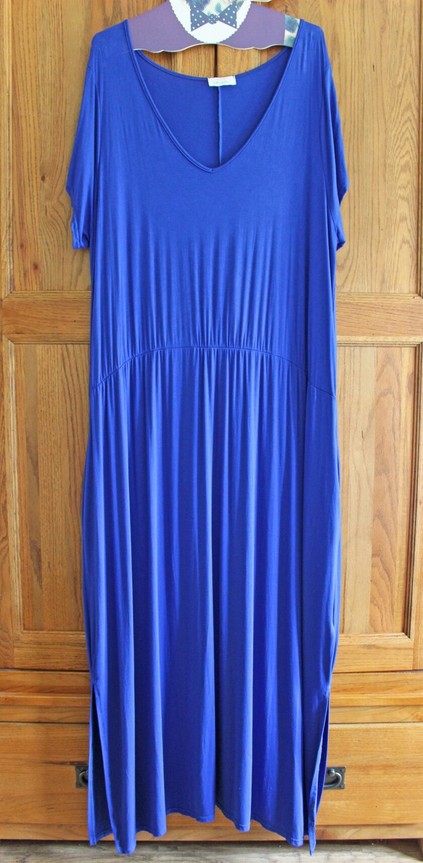 YOURS LONDON Curve Cobalt Blue Pocket Dress