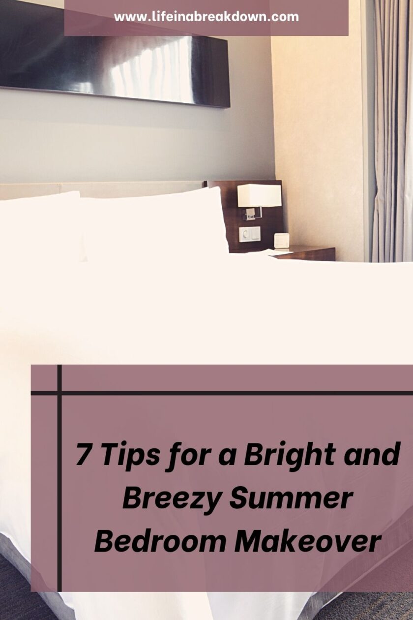 Are you looking to make your bedroom perfect for summer, do you want to make it bright and breezy? Then here are some simple ideas for you.