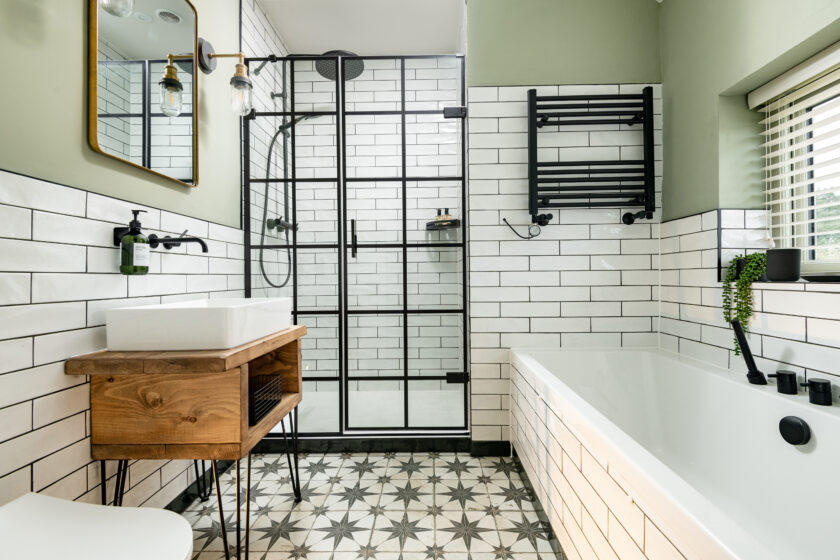 Image credit @dovecotebarns www.dovecotebarnsyork.co.uk // Industville The Brooklyn Outdoor & Bathroom Wall Light.