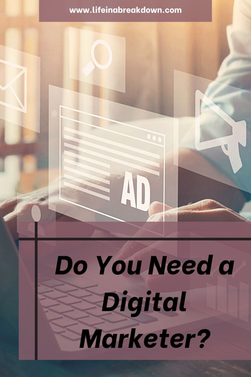 If you are wondering if you need a digital marketer to help you take your business to the next step, then check out this post.