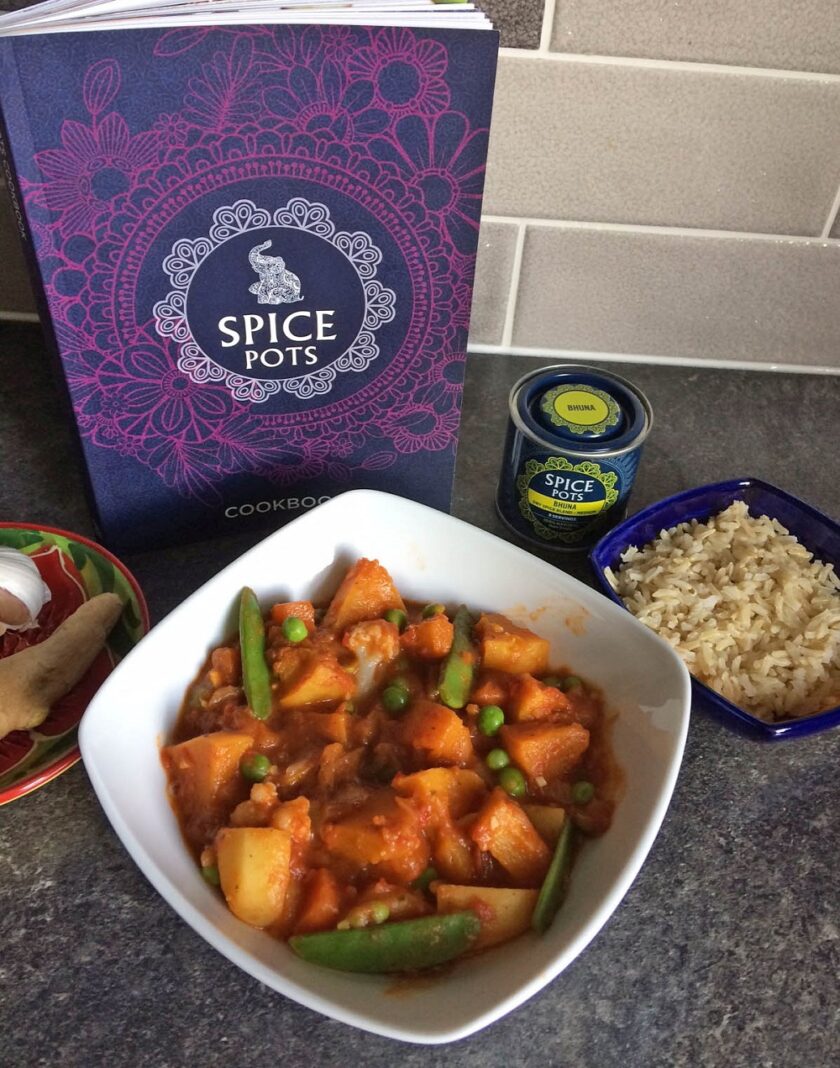 Lazy Vegetable Bhuna Curry