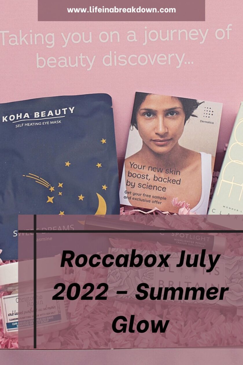 Roccabox July 2022 - Are you wondering what is inside of the "Summer Glow" edit from Roccabox? Then find out all the details in this post.