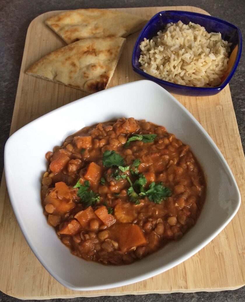 Tandoori Masala Vegetable and Lentil Curry