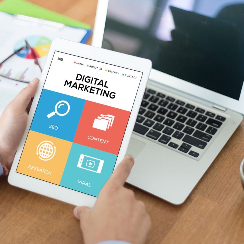 digital marketing concept