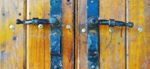 iron door handles