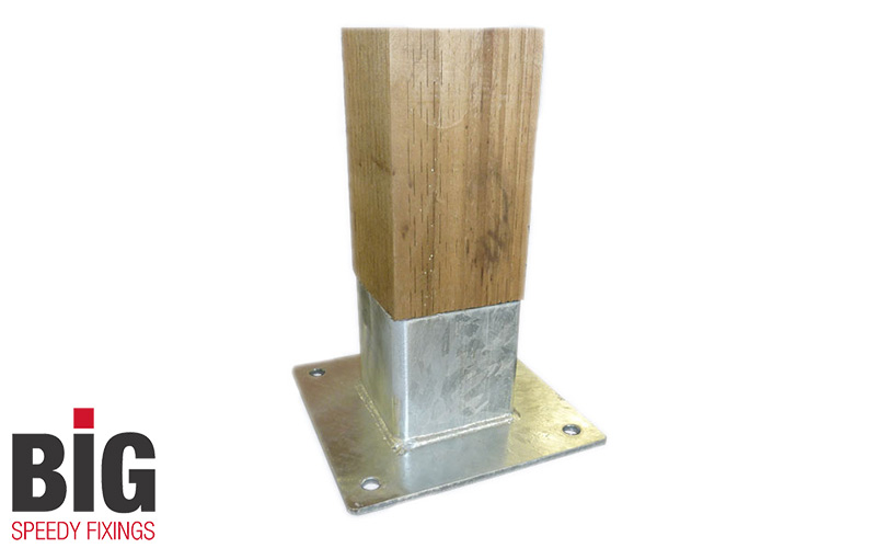 Image of a post support