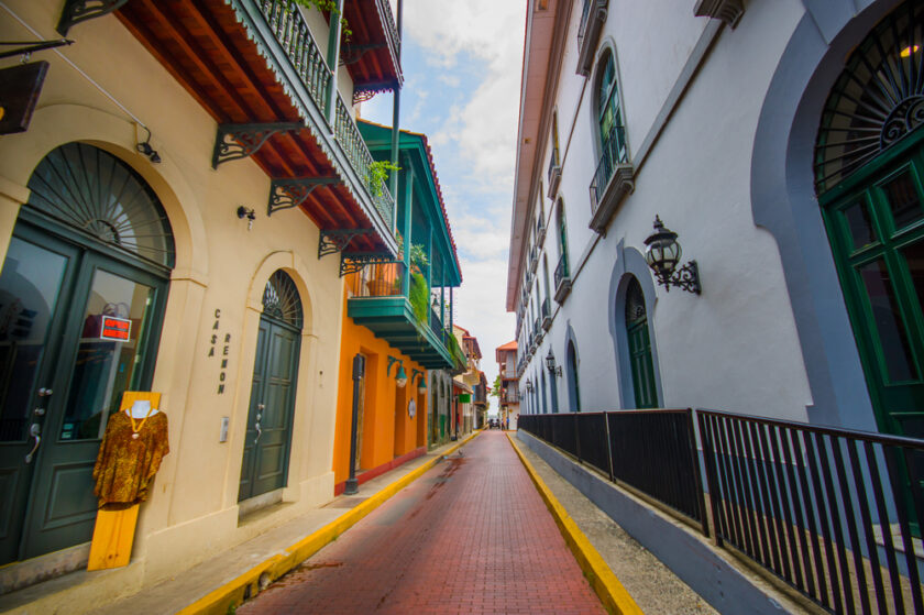 historic old town in Panama city