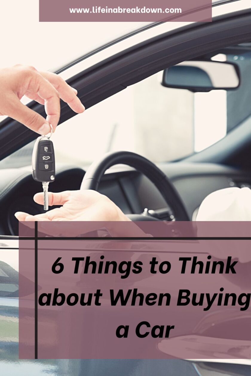 Are you thinking about buying a new car? Then here are a few things you should think about before taking the next step.