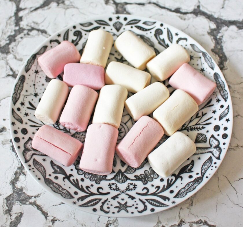 Freedom Vegan Mallows on a plate
