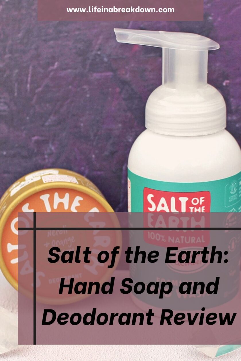 Are you looking for a vegan-friendly, natural brand to try? Then let me introduce you to Salt of the Earth who offers deodorants and hand wash.
