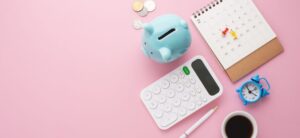 Saving money concept