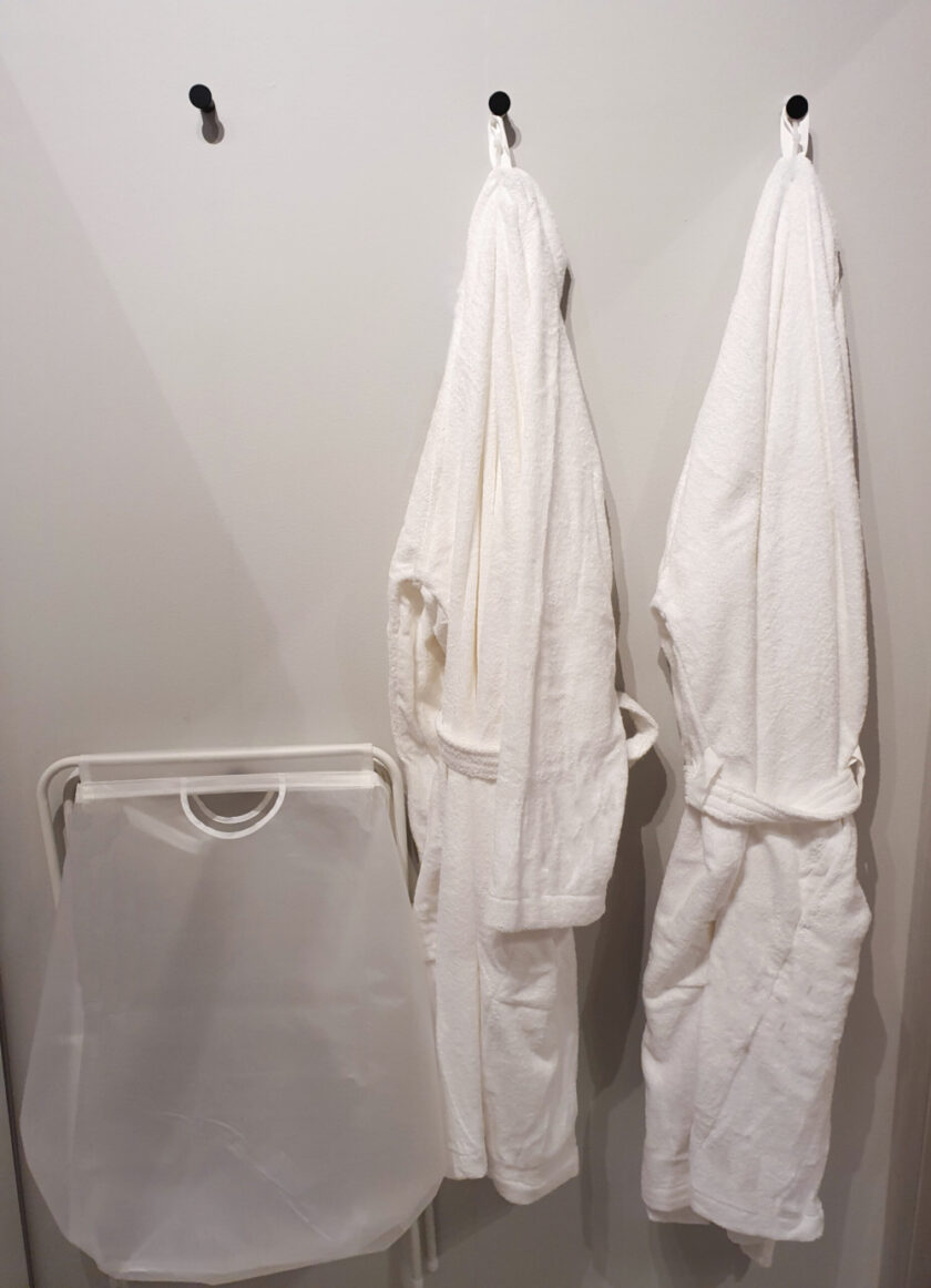 Smart Solutions to Maximise a Small Bedroom hooks on wall