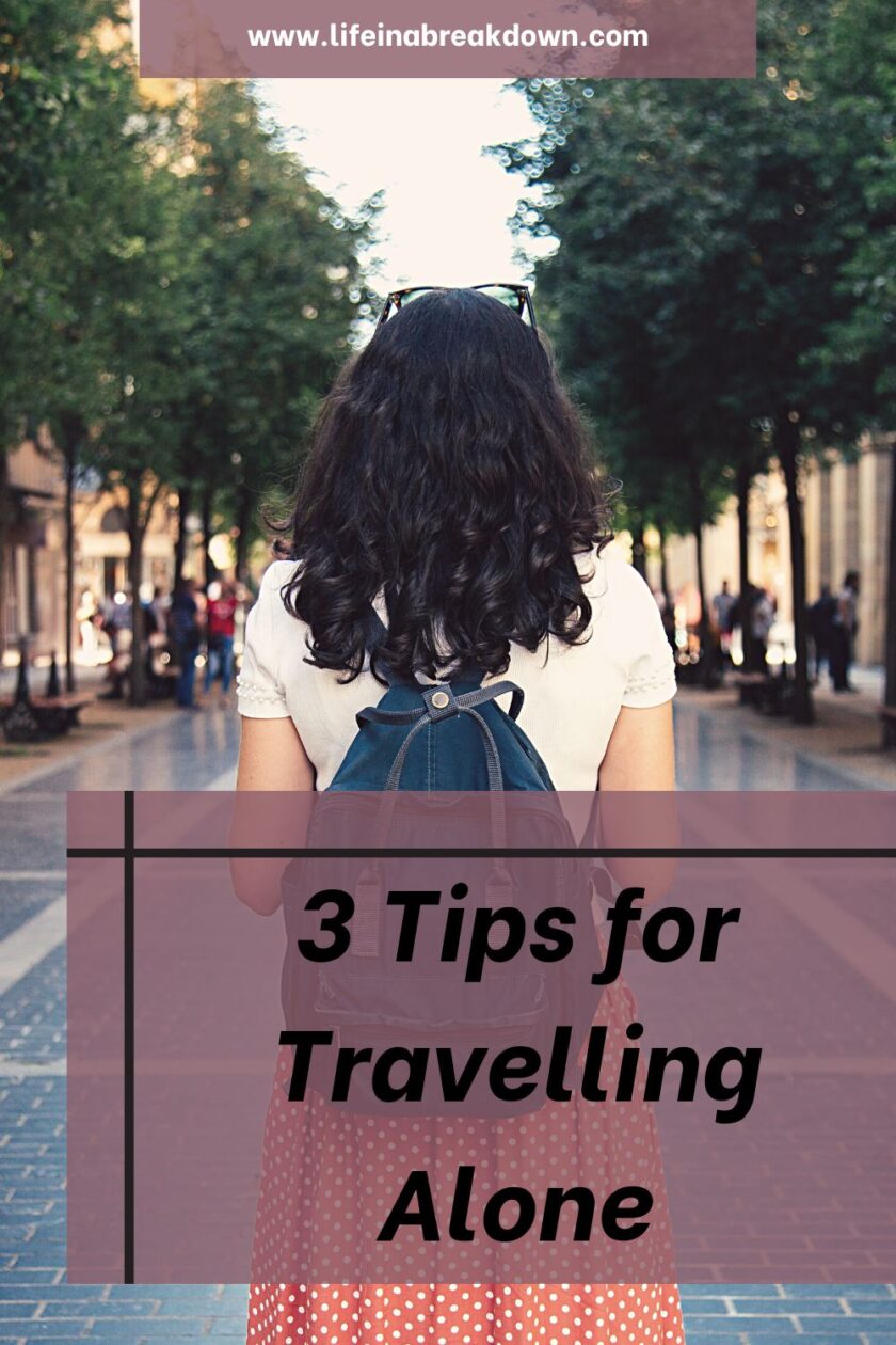 Are you thinking of heading off on a travel experience on your own? Then here are three tips to make sure you know before doing so.