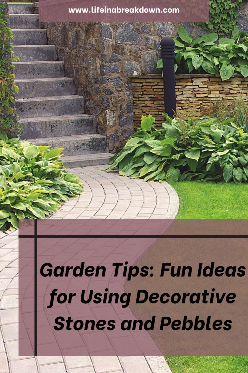 Are you thinking about utilising stones and pebbles in your garden? Then here are a few ideas which might help you decide what to do.