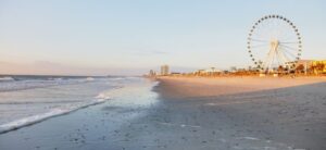 Myrtle Beach with ferris wheel