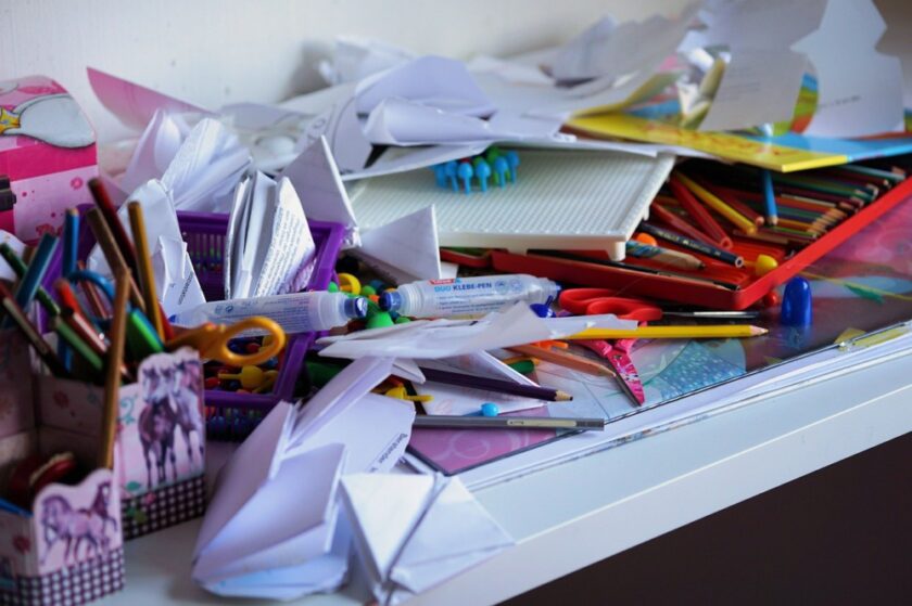 office clutter