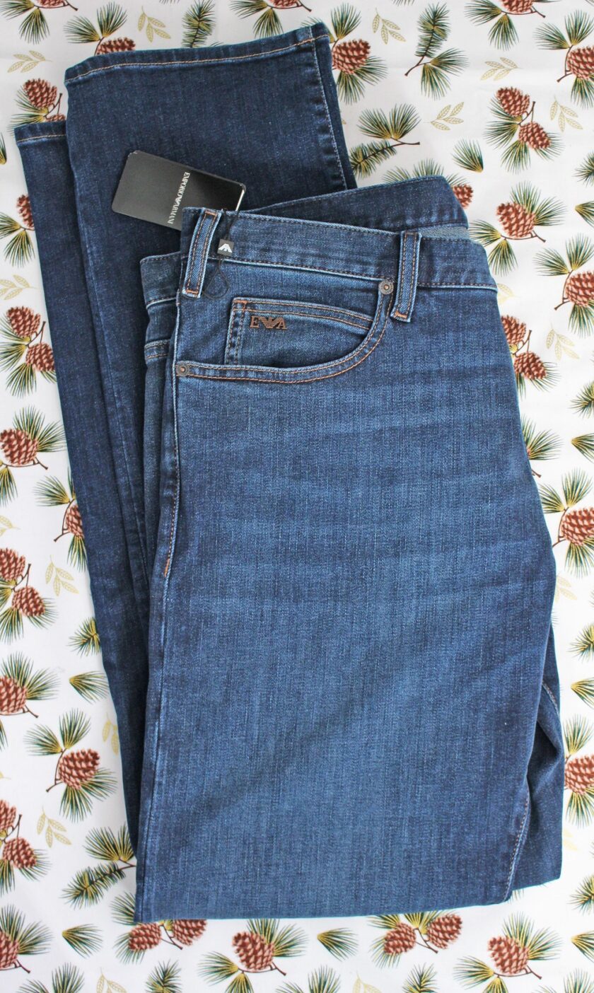 Mainline Menswear Emporio Armani J45 Regular Jeans