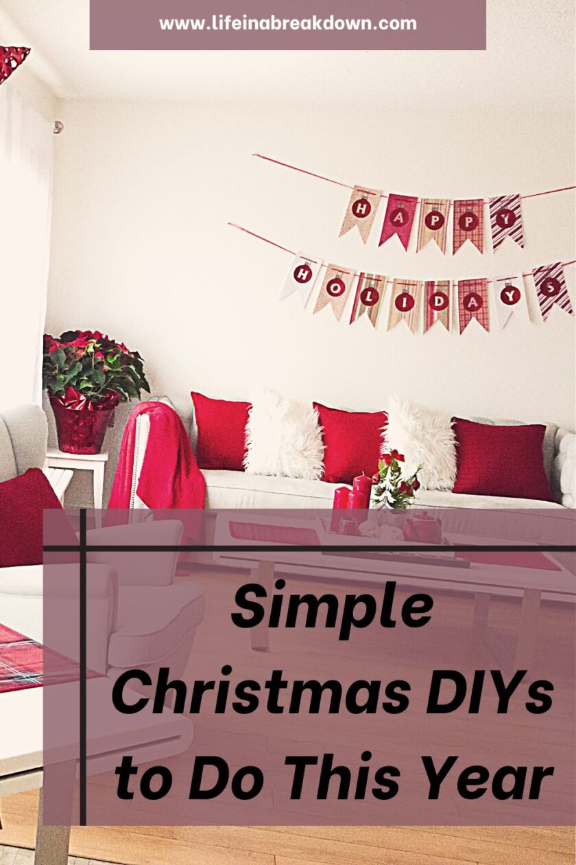 Are you looking for some simple Christmas DIYs to make this year? Then check out these three ideas, which might be perfect.