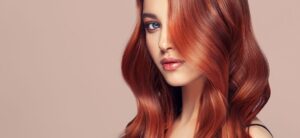 young woman with red hair