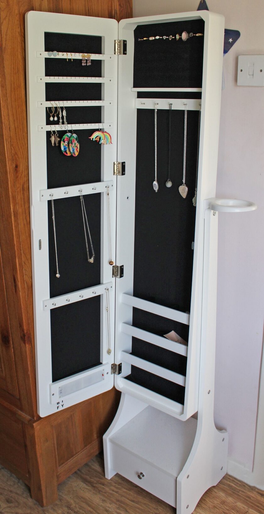 Armoire Storage Mirror - VonHaus (2)