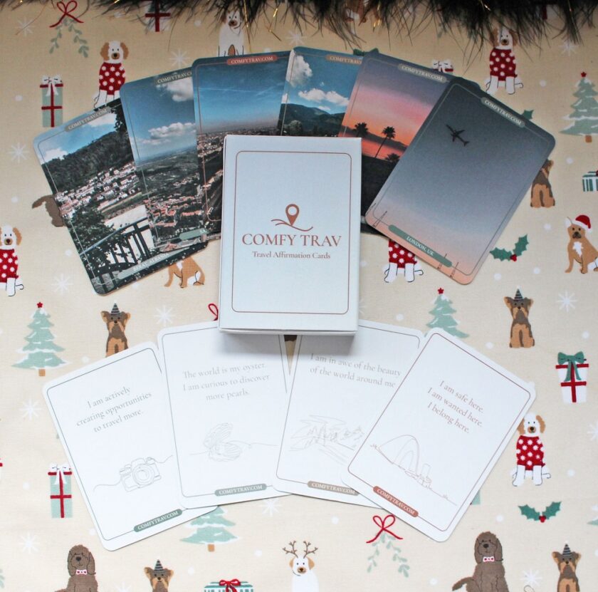 COMFY TRAV - Travel affirmation cards