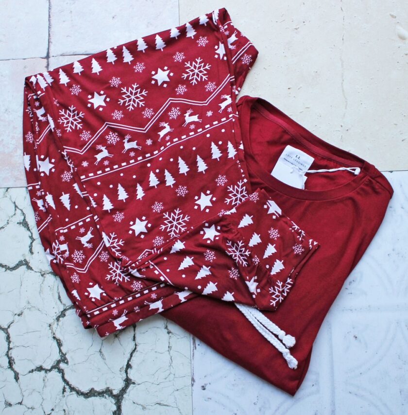 Christmas PJs - Love Leggings
