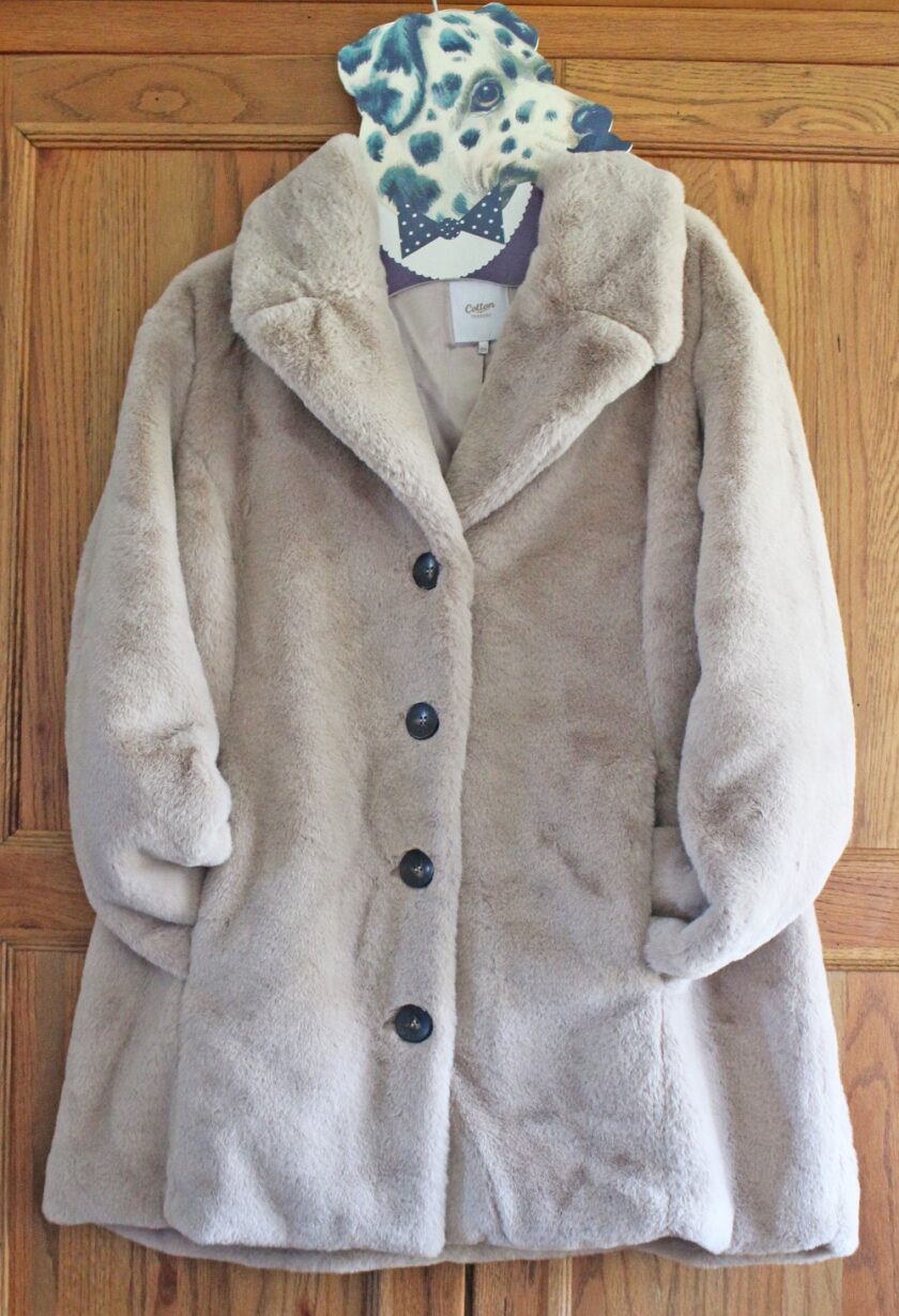 Cotton Traders Sofia Faux Fur Coat