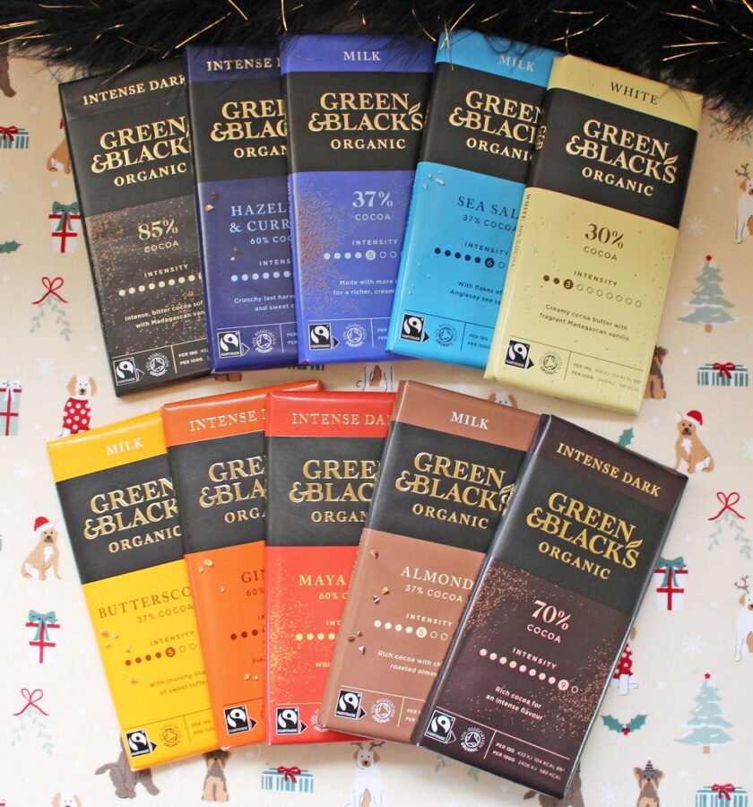 Organic Ultimate Bar Gift Set - Green & Blacks