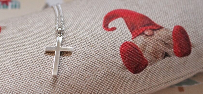 Silver Cross Necklace - Serge DeNimes