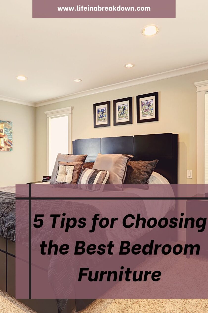 Are you looking to buy some new bedroom furniture? Then here are some tips to help you make sure you get the best pieces for you.