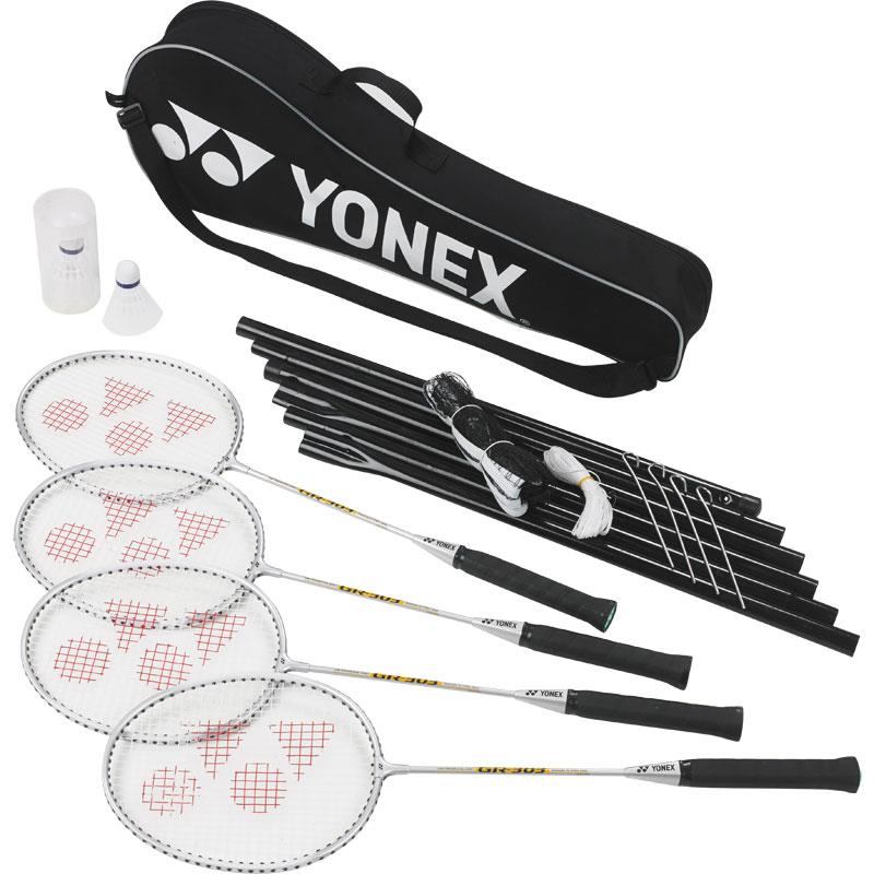 Yonex Gr303 Badminton Racket And Net Set