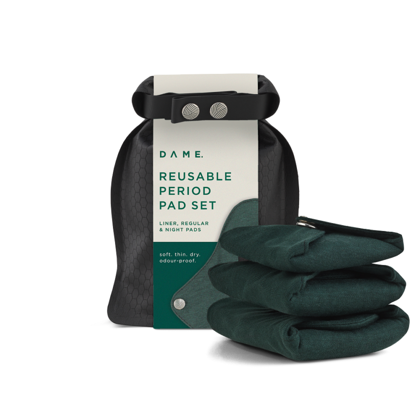 Reusable Pad Set with Dry Bag
