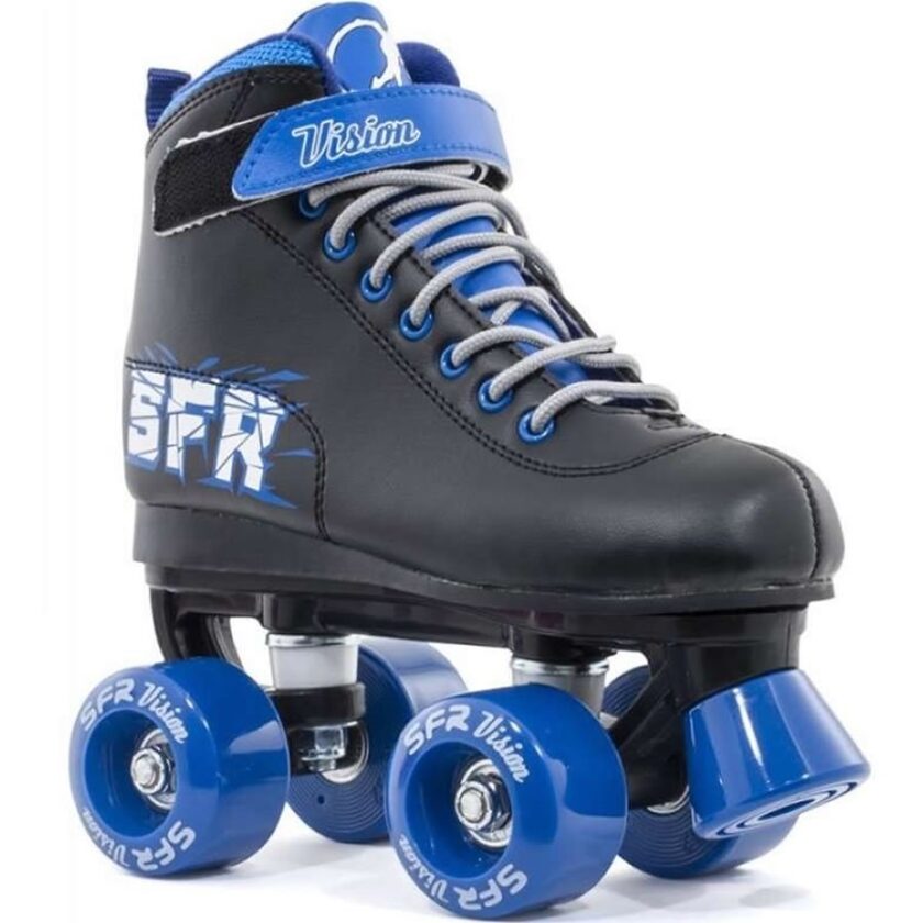 SFR VISION II QUAD ROLLER SKATES BLUE