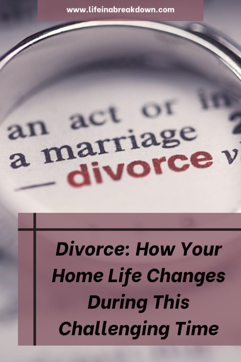 Are you wondering how your home life will change during a divorce? Here are some things you should think about over this time.