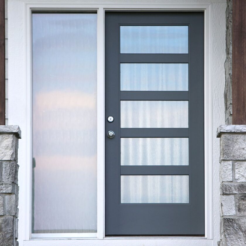 new modern front door 