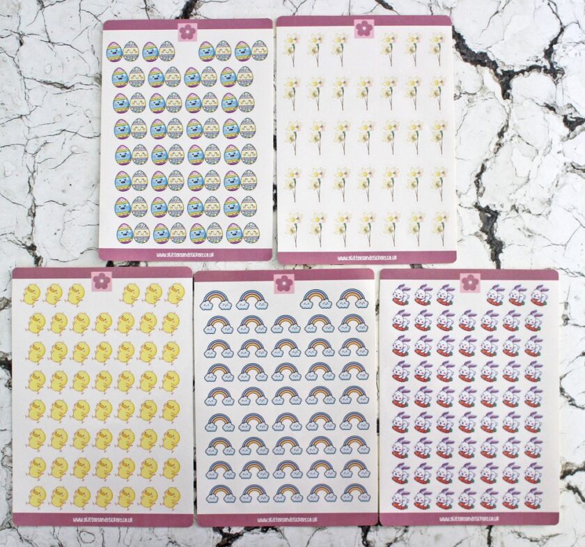 Glitters and Stickers Monthly Journal Subscription Box March 2023 (3)