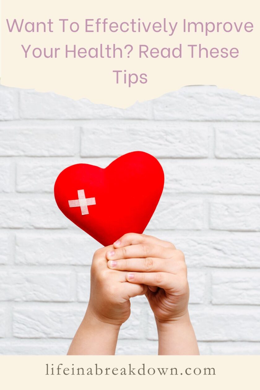 Are you looking to improve your health? Then here are some ideas which might help you do just that.