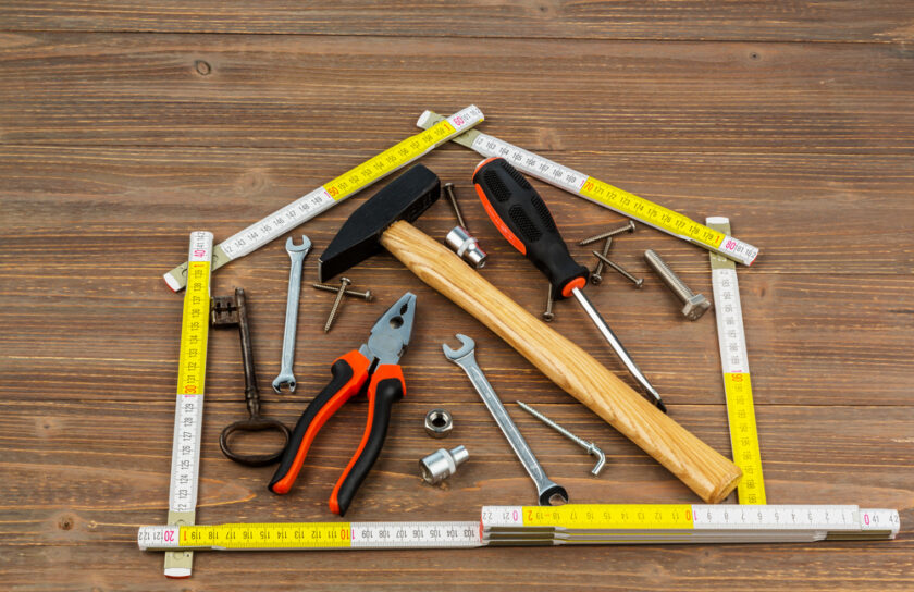 several different tools are in a workshop adjacent