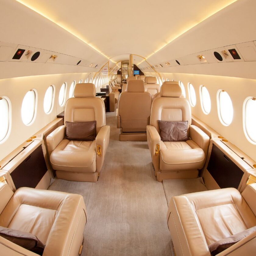 Private Jet Cabin