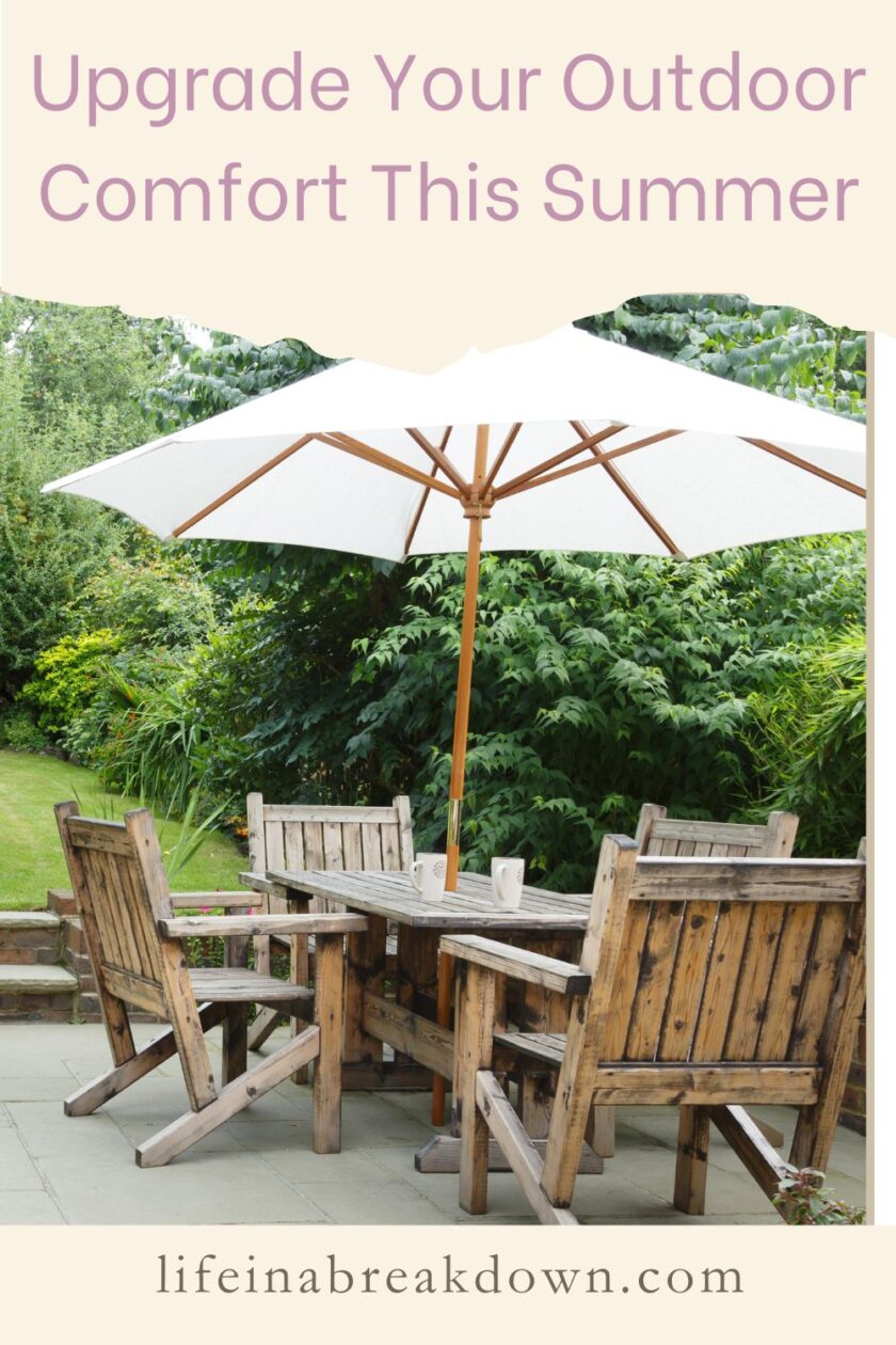 Are you looking to make the most of your outside area and make it a lovely place to sit? Then check out these tips for upgrading you comfort.