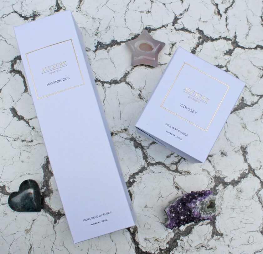 Candle and Diffuser from ALUXURY