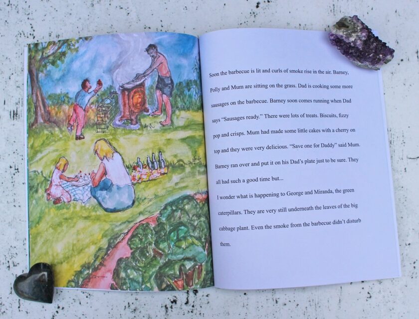 In the Garden by Christine Penberthy Inside Page