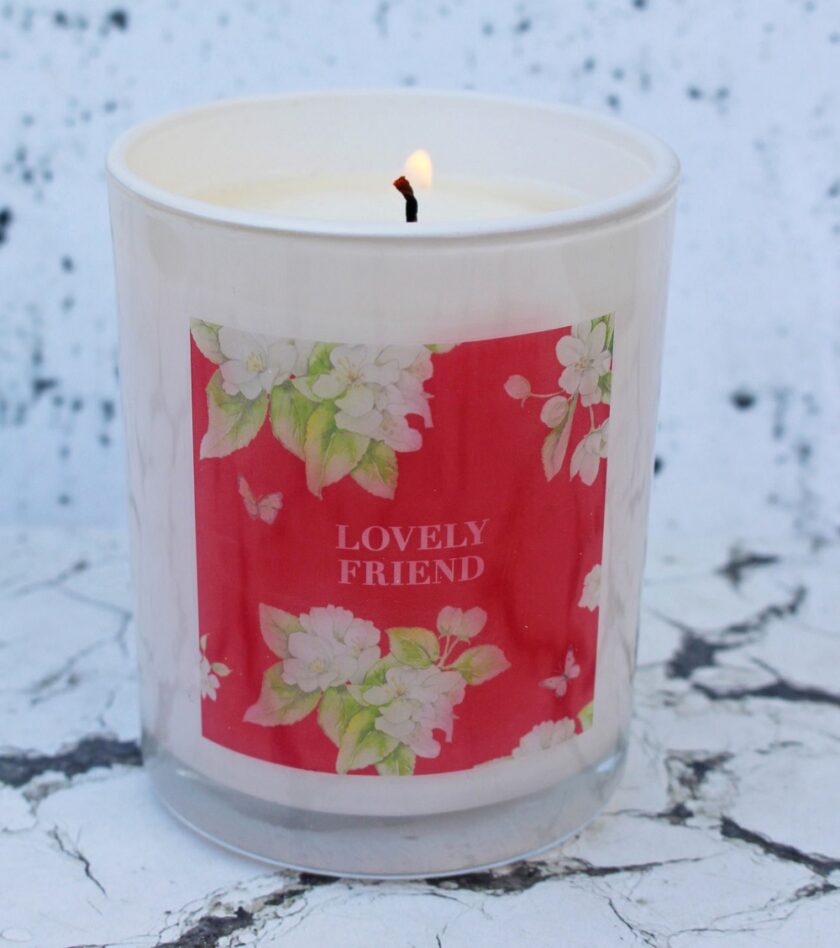Bright Blooms Boxed Candle from Crumble and Core