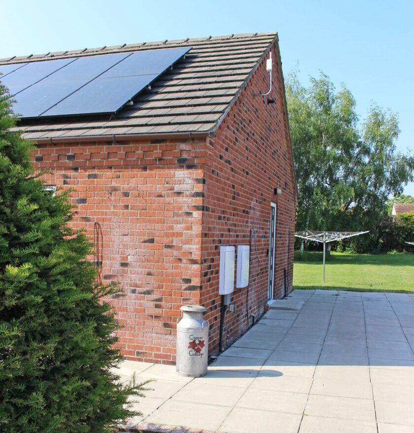 South Newlands Farm Cottages Copper Cottage Close Up