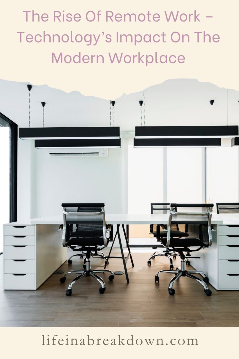 With more people remote working this post looks into the technological impact on the modern-day workplace and what could lie ahead.