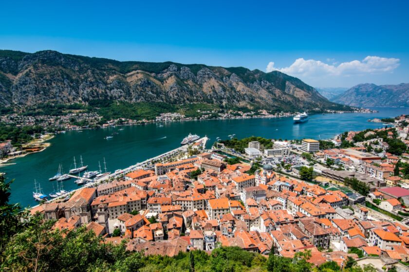 Houses near a body of water