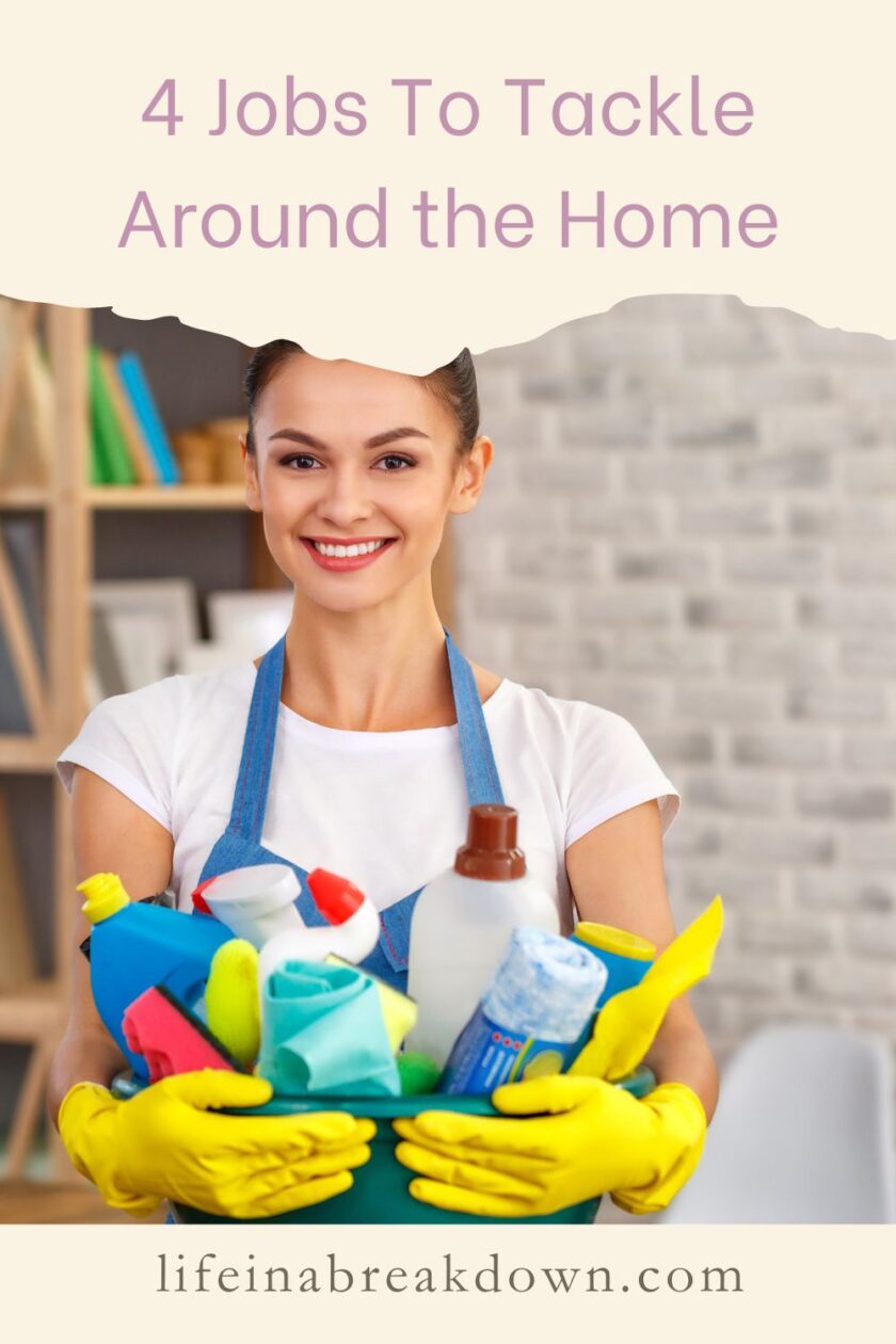 Are you looking for some jobs to tackle around the home at the moment, then here are 4 ideas to help you out.
