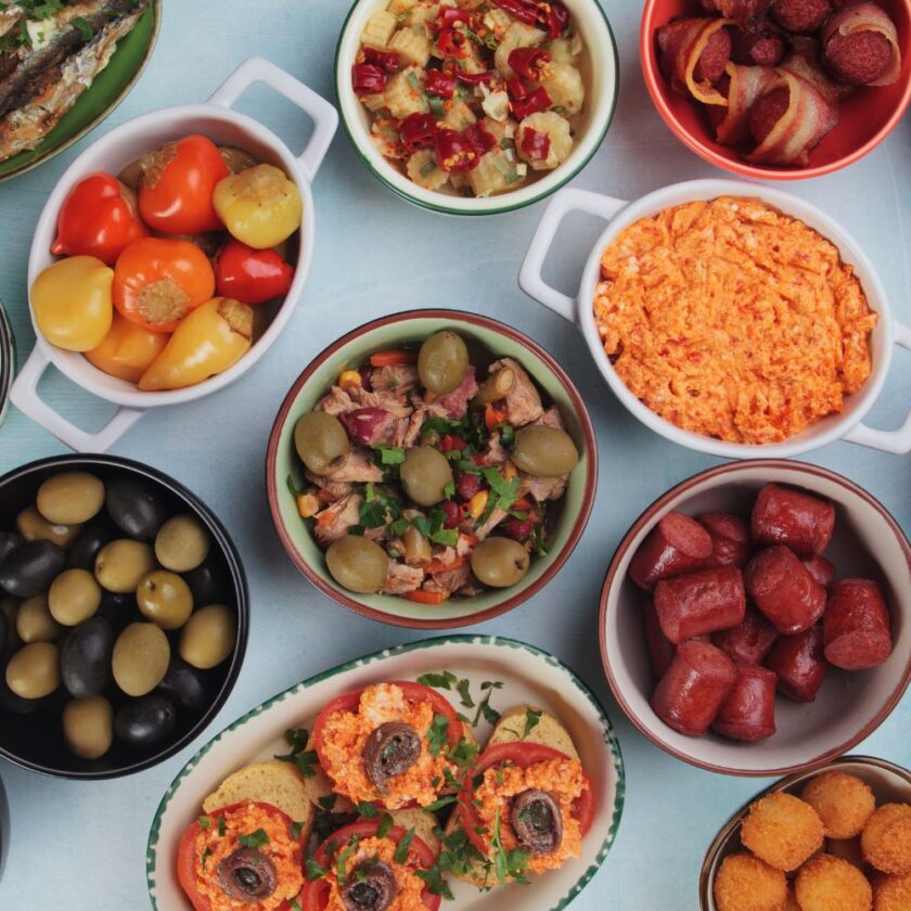 Spanish Tapas Food